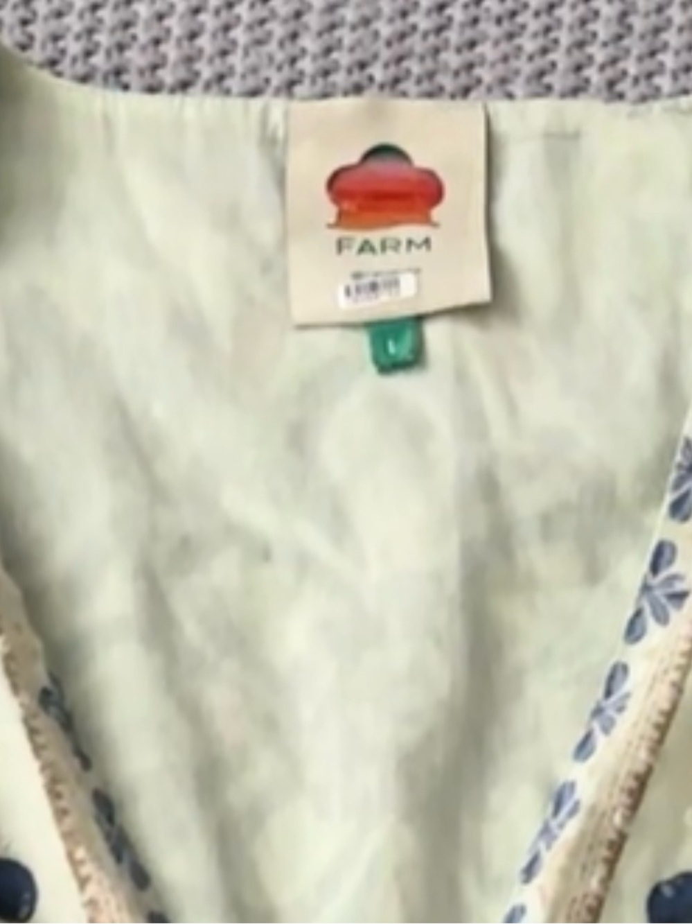 FARM RIO Ocean Tapestry Maxi Dress Large - Picture 11 of 12